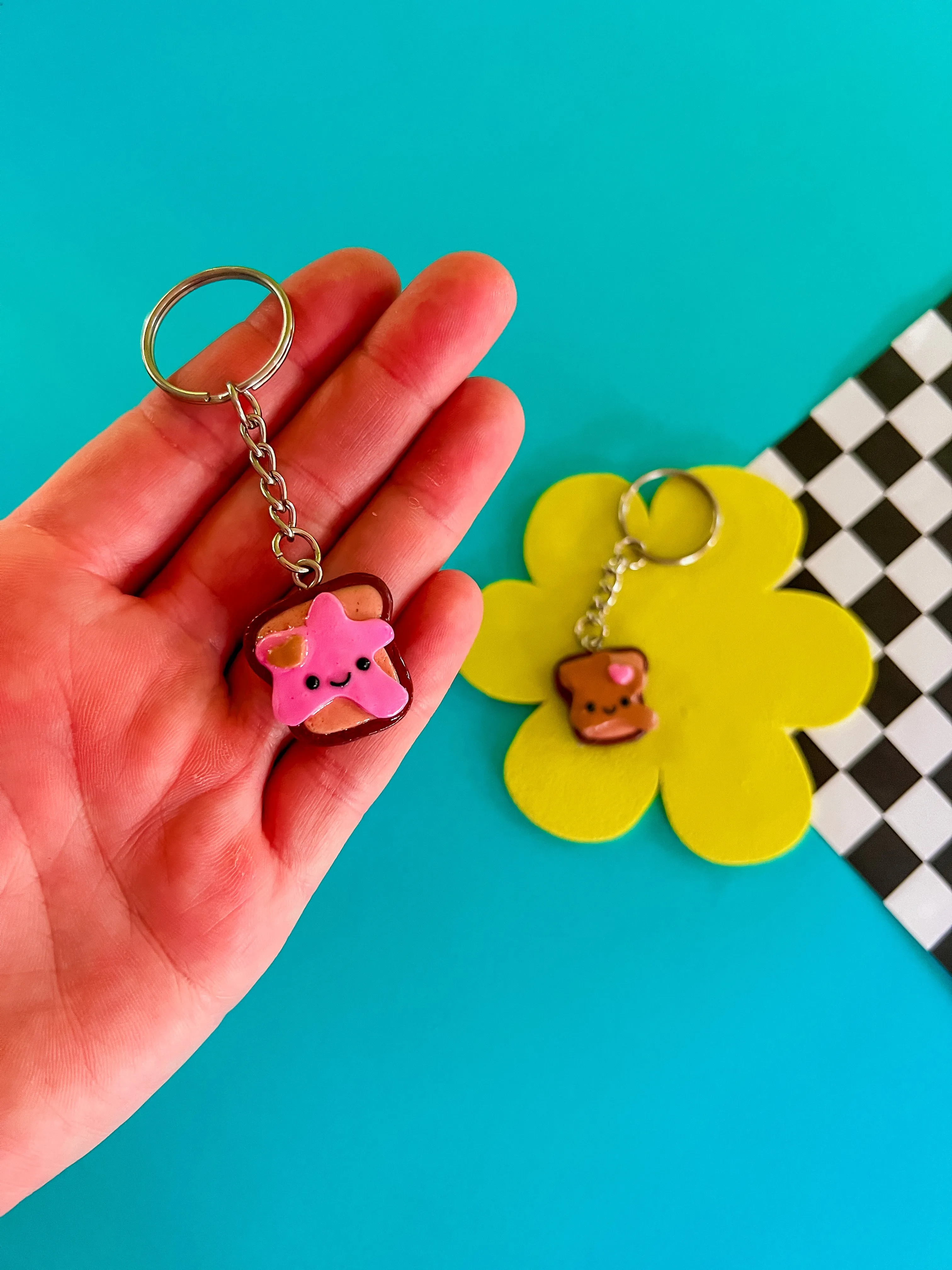 Jack and Diane | PB&J Keychains