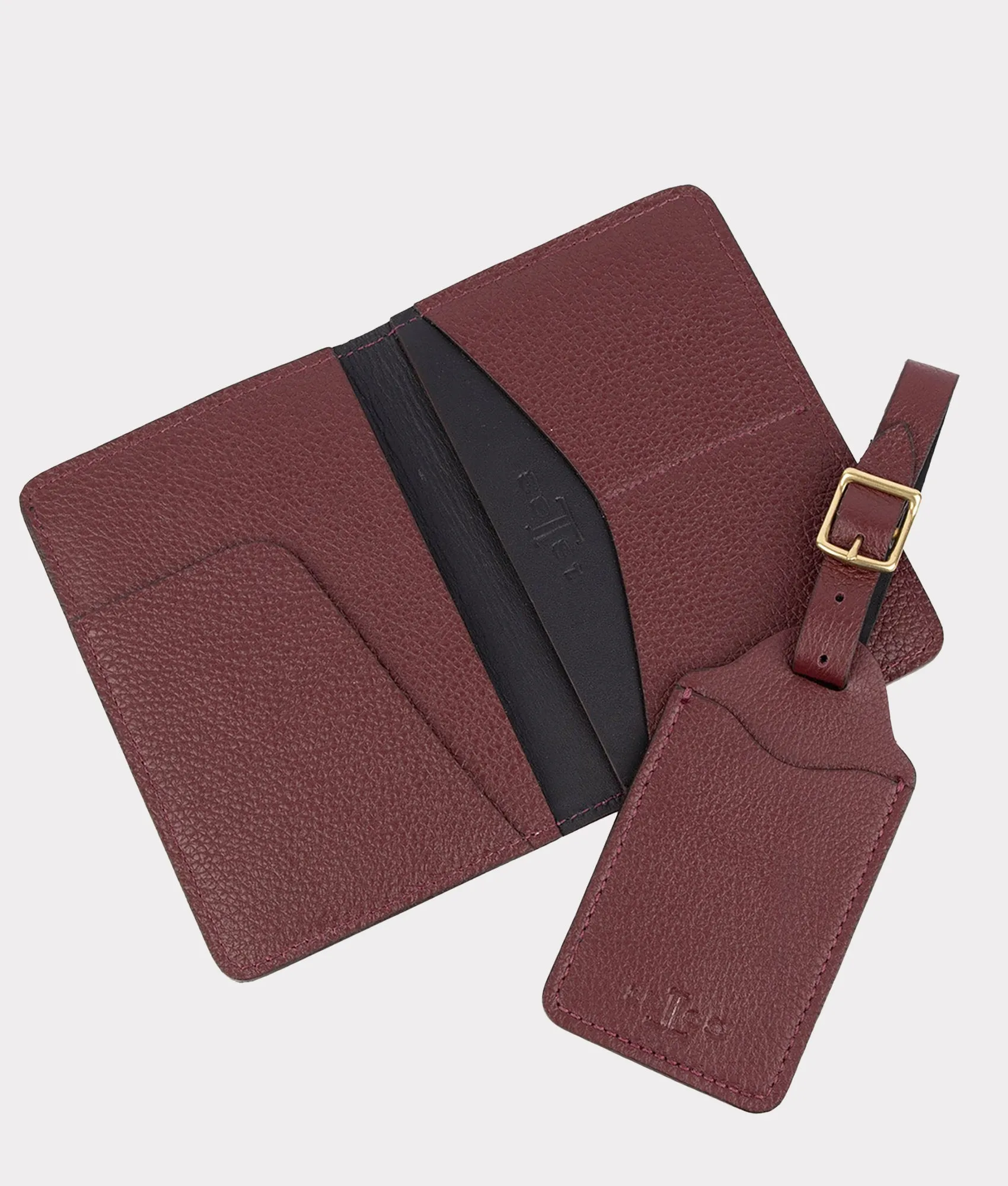 Luggage Tag Passport Duo :: Bordeaux