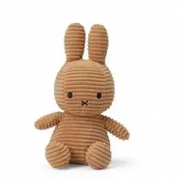 Miffy Sitting Corduroy Plush (various colours available)