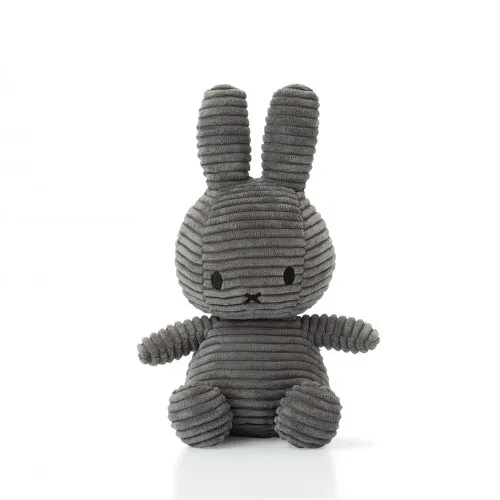 Miffy Sitting Corduroy Plush (various colours available)