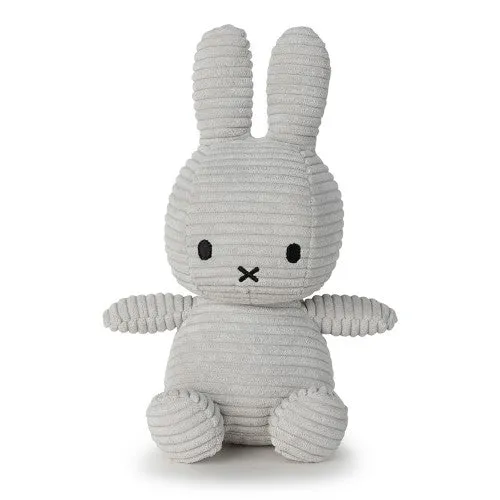 Miffy Sitting Corduroy Plush (various colours available)