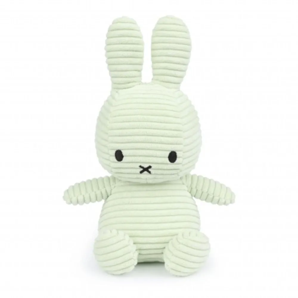 Miffy Sitting Corduroy Plush (various colours available)