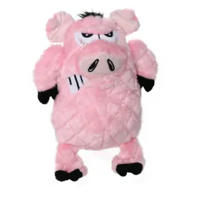 Mighty Angry Animals Pig Squeaky Dog Toy