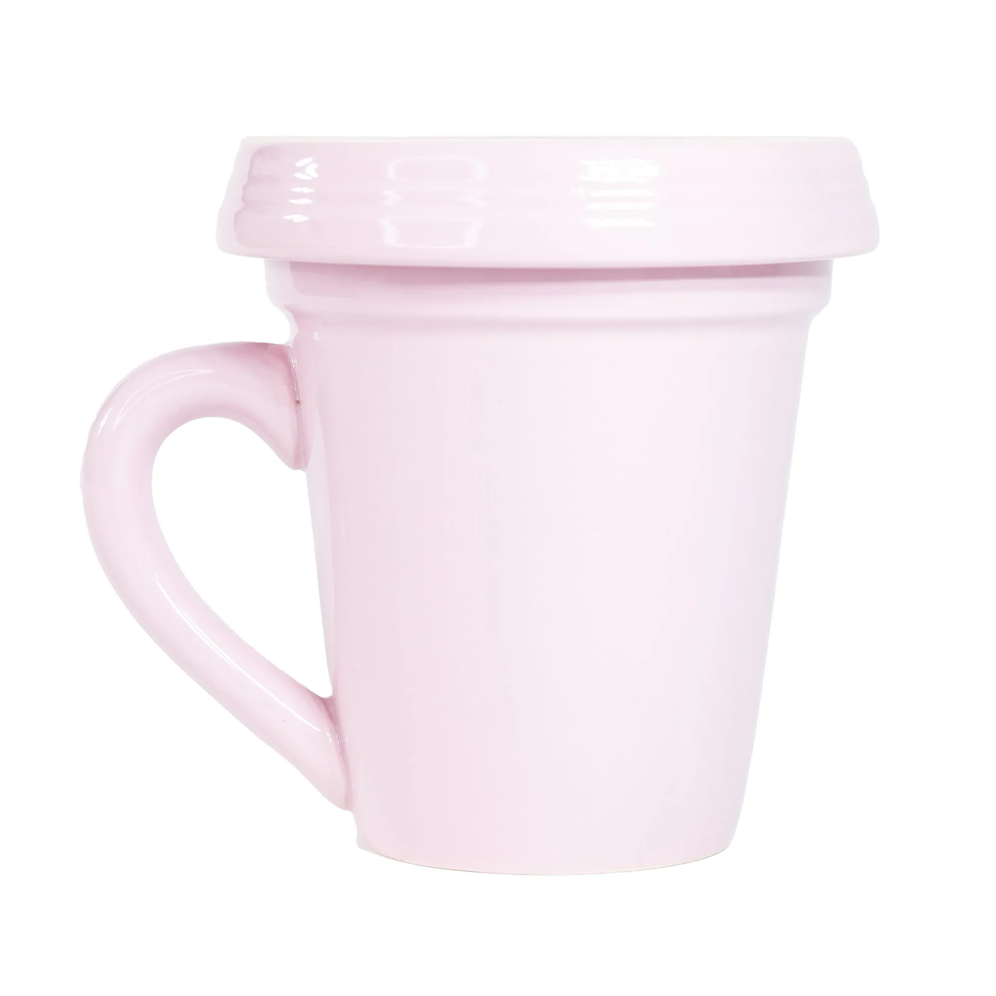 Pink Flower Pot Mug - “Awesome Mom”