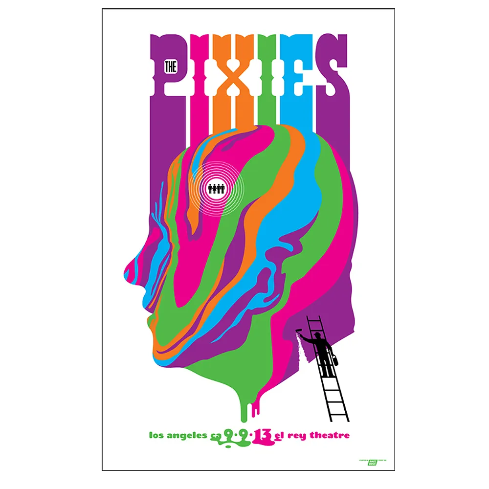 Pixies 2013 Los Angeles Poster