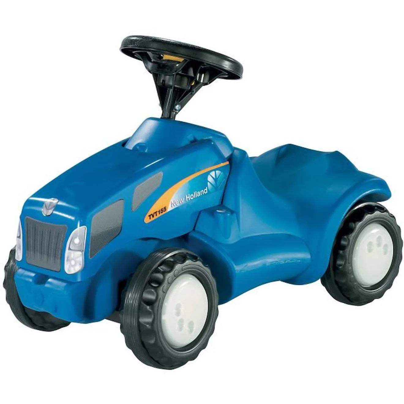 Porteur Rolly Toys New Holland T6010 - Pour Enfant de 18 mois à 2 ans - Bleu bleu - Rolly Toys