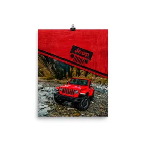 Poster - Off Road Jeep