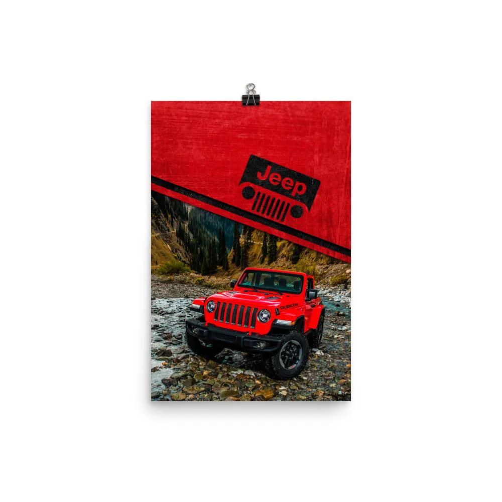 Poster - Off Road Jeep