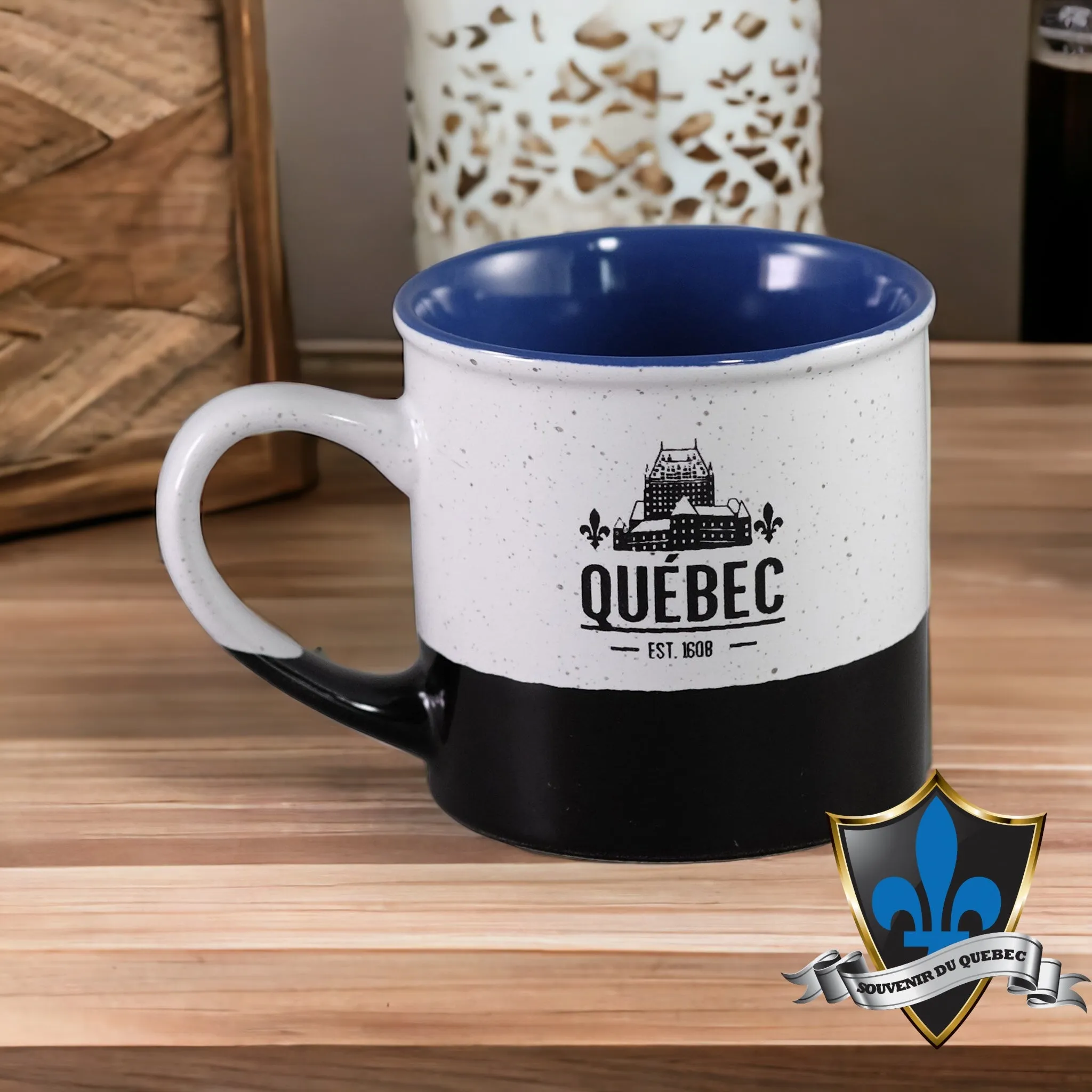 Quebec tri colour coffee Mug.