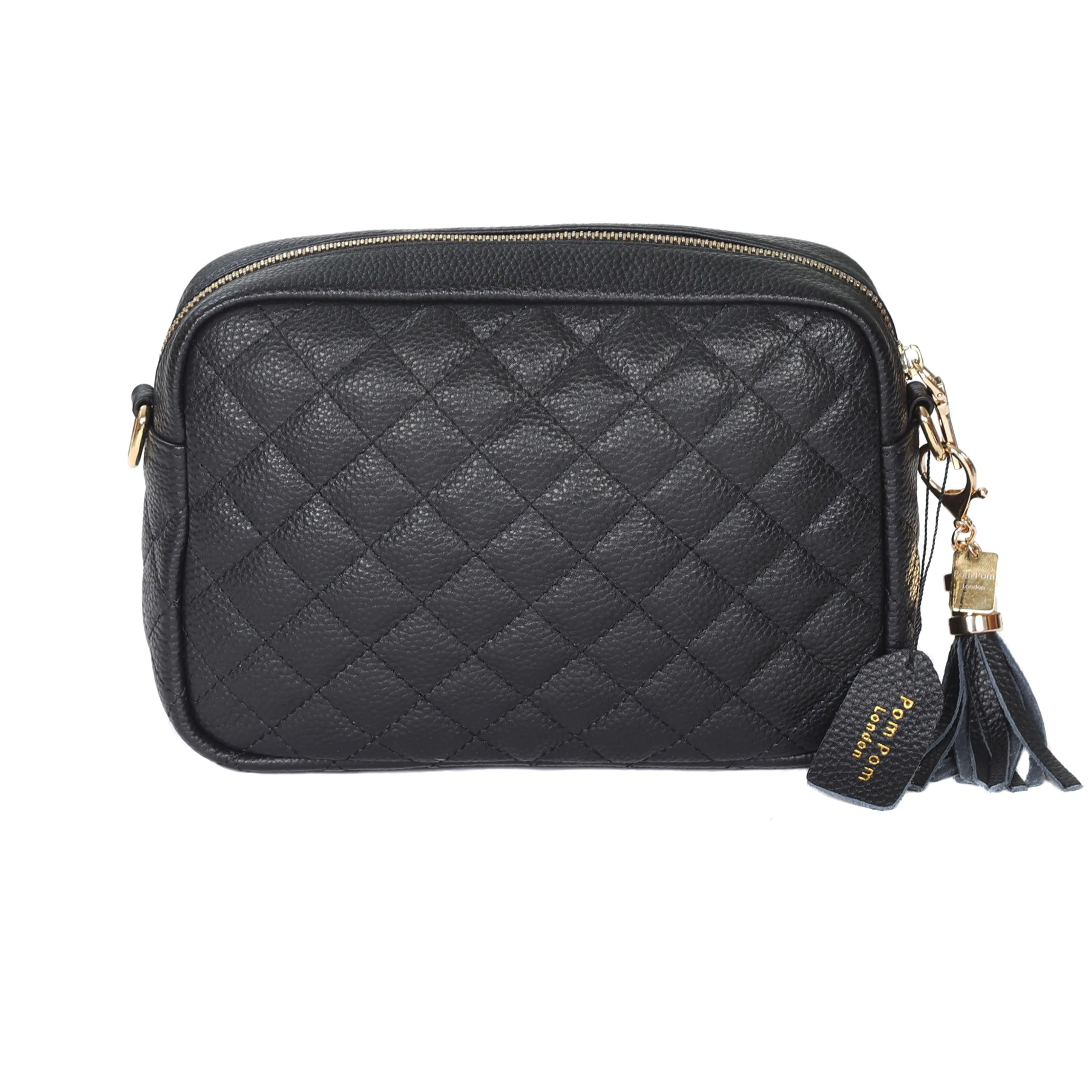 Quilted City Bag Black & Accessories