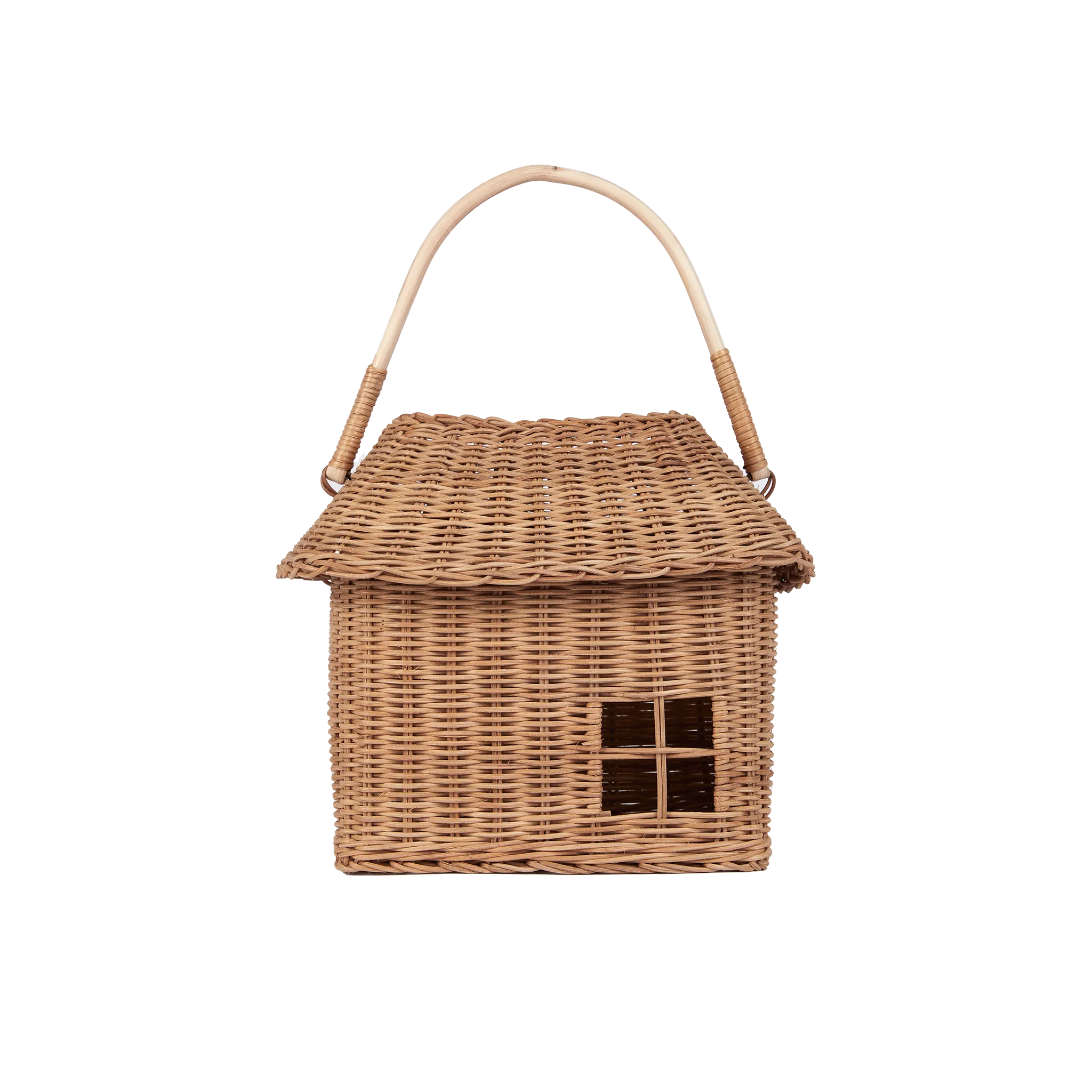 Rattan Hutch Big  Basket