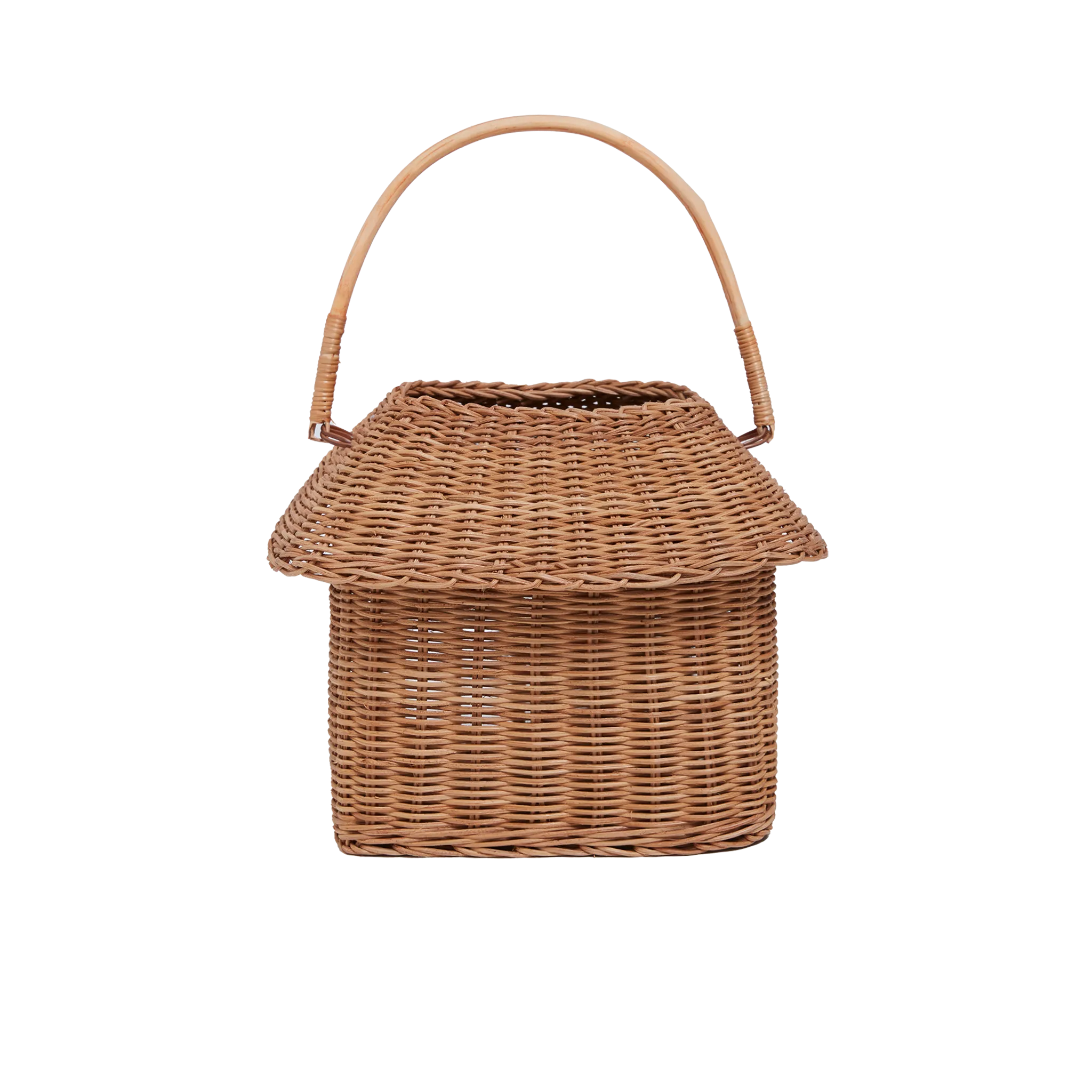 Rattan Hutch Big  Basket