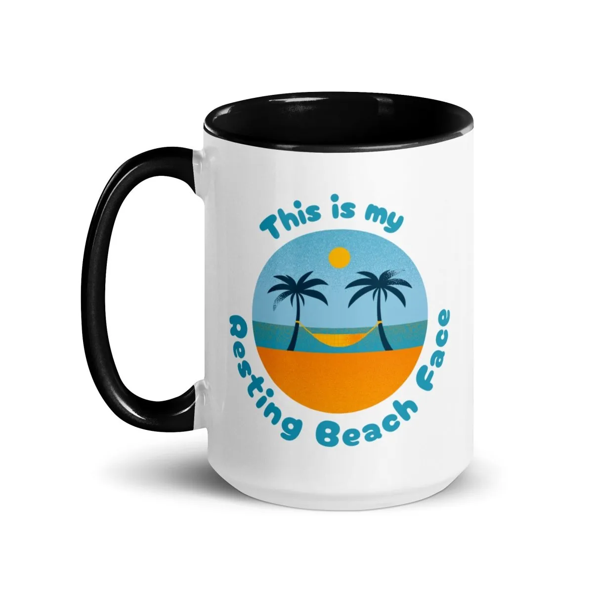 Resting Beach Face Mug