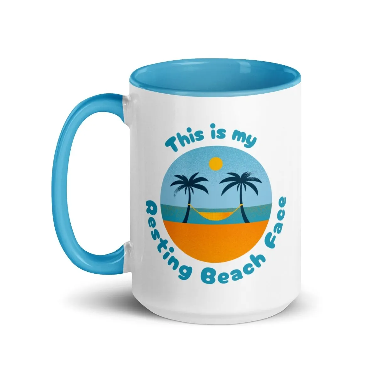 Resting Beach Face Mug