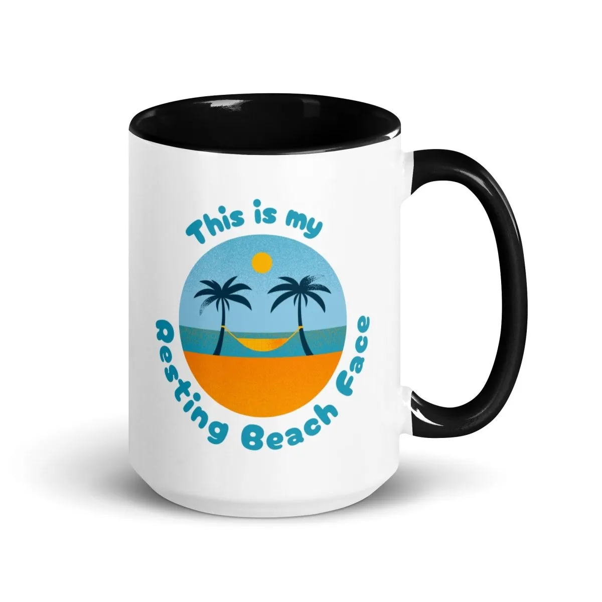 Resting Beach Face Mug