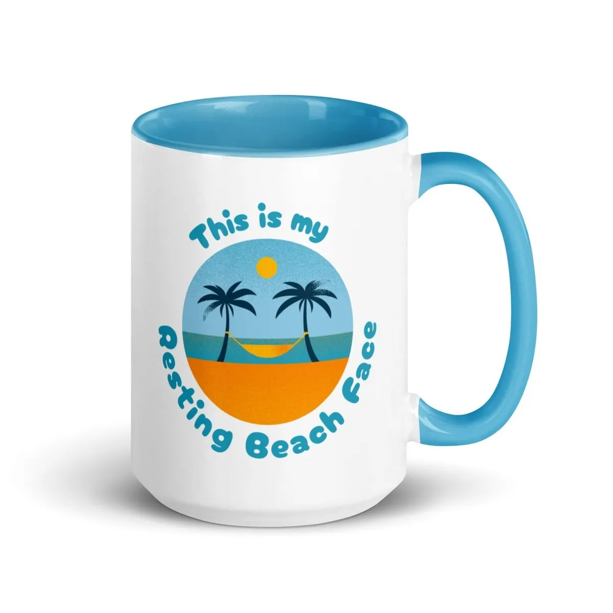 Resting Beach Face Mug