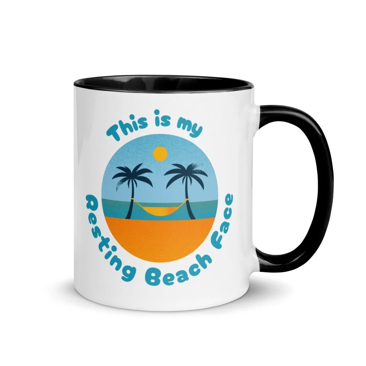 Resting Beach Face Mug