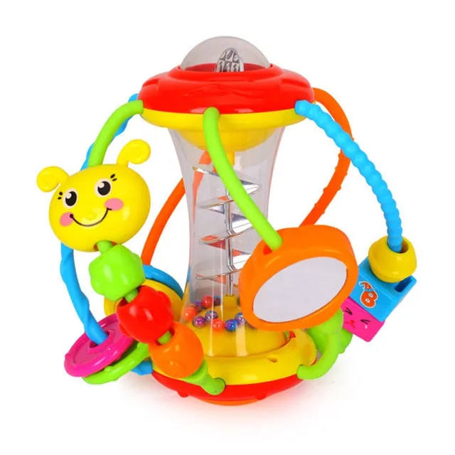 Soft Baby Toys 0-12 Months musical Crib Stroller Hanging Spiral kids sensory Education Toy For newborns toddler Bed Bell rattles