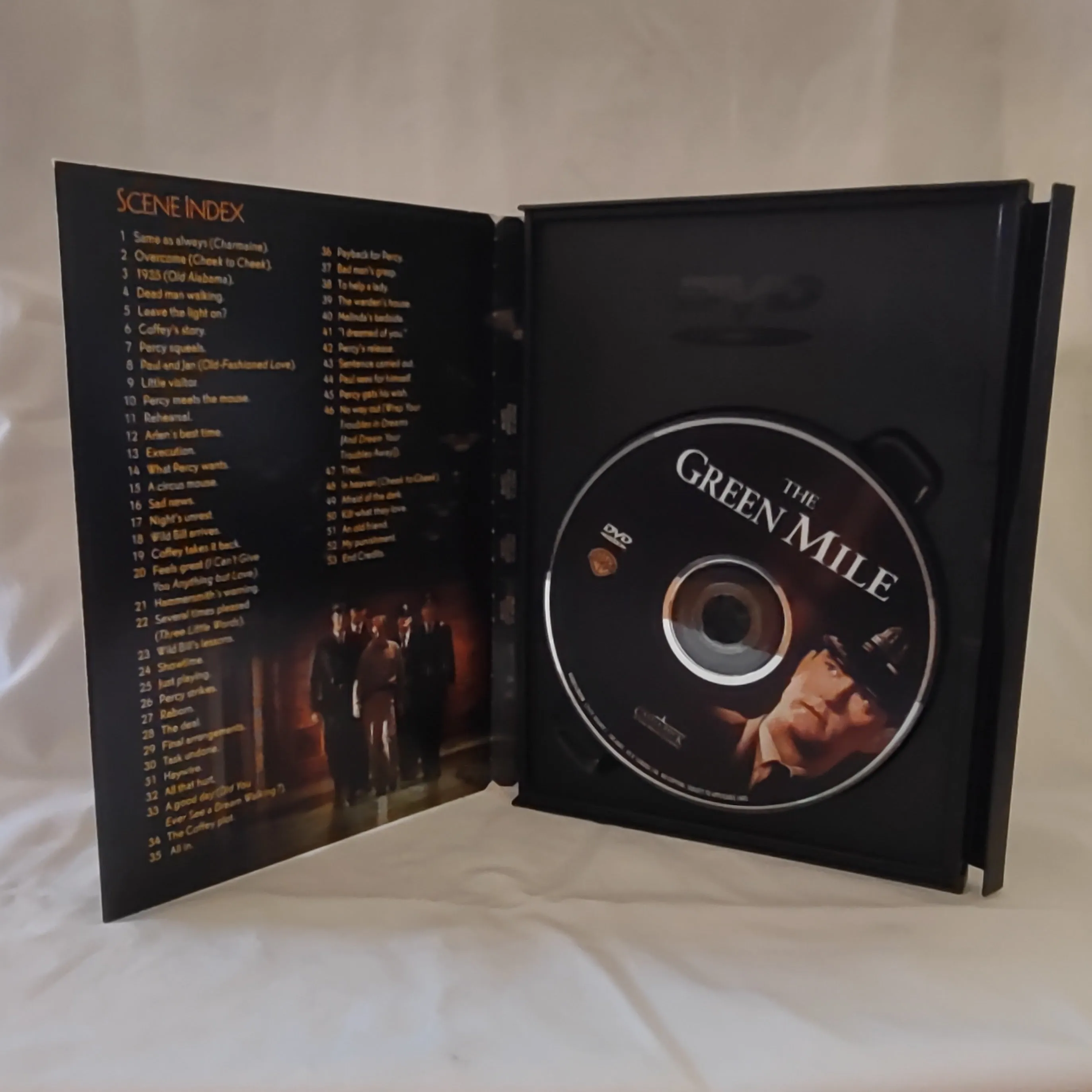 The Green Mile Movie DVD Starring Tom Hanks Widescreen Rated R