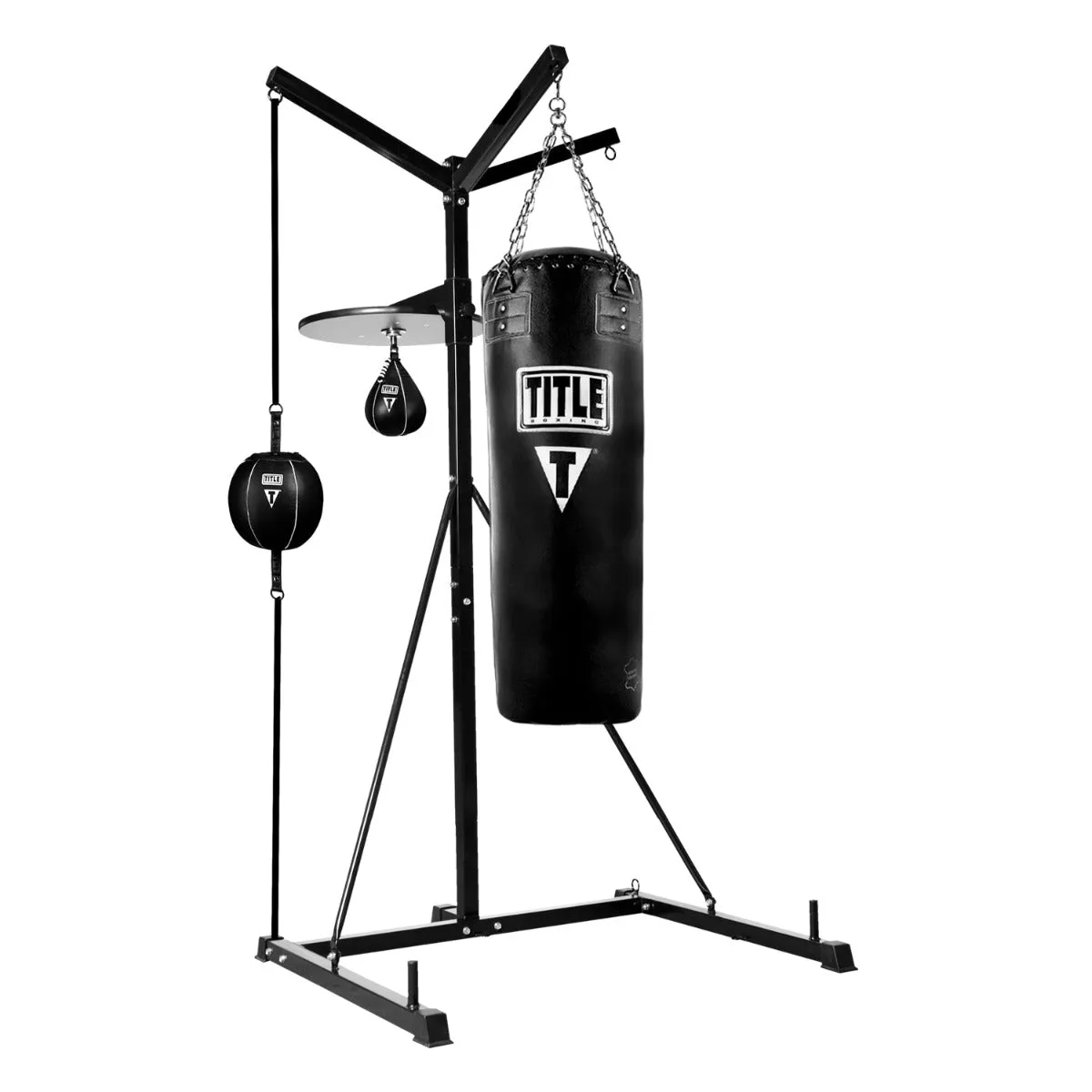 TITLE Boxing 4-Score Punching Bag Stand (Without Punching Bags)