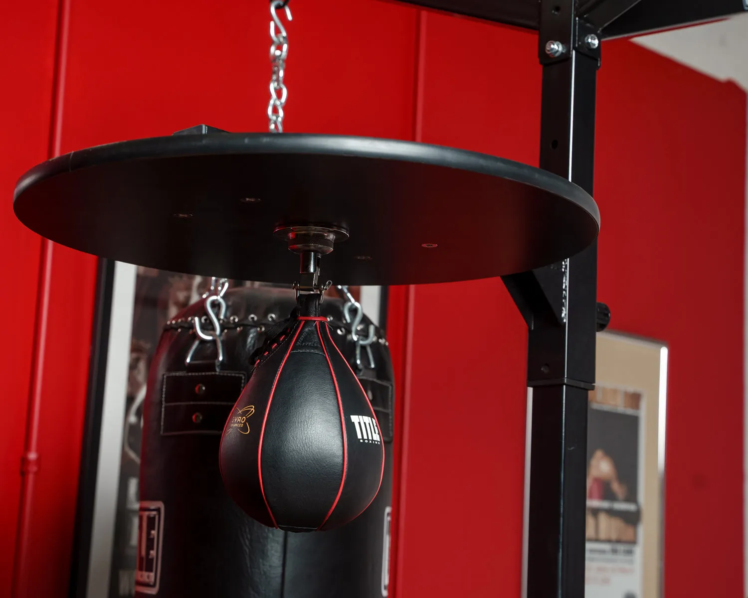 TITLE Boxing 4-Score Punching Bag Stand (Without Punching Bags)