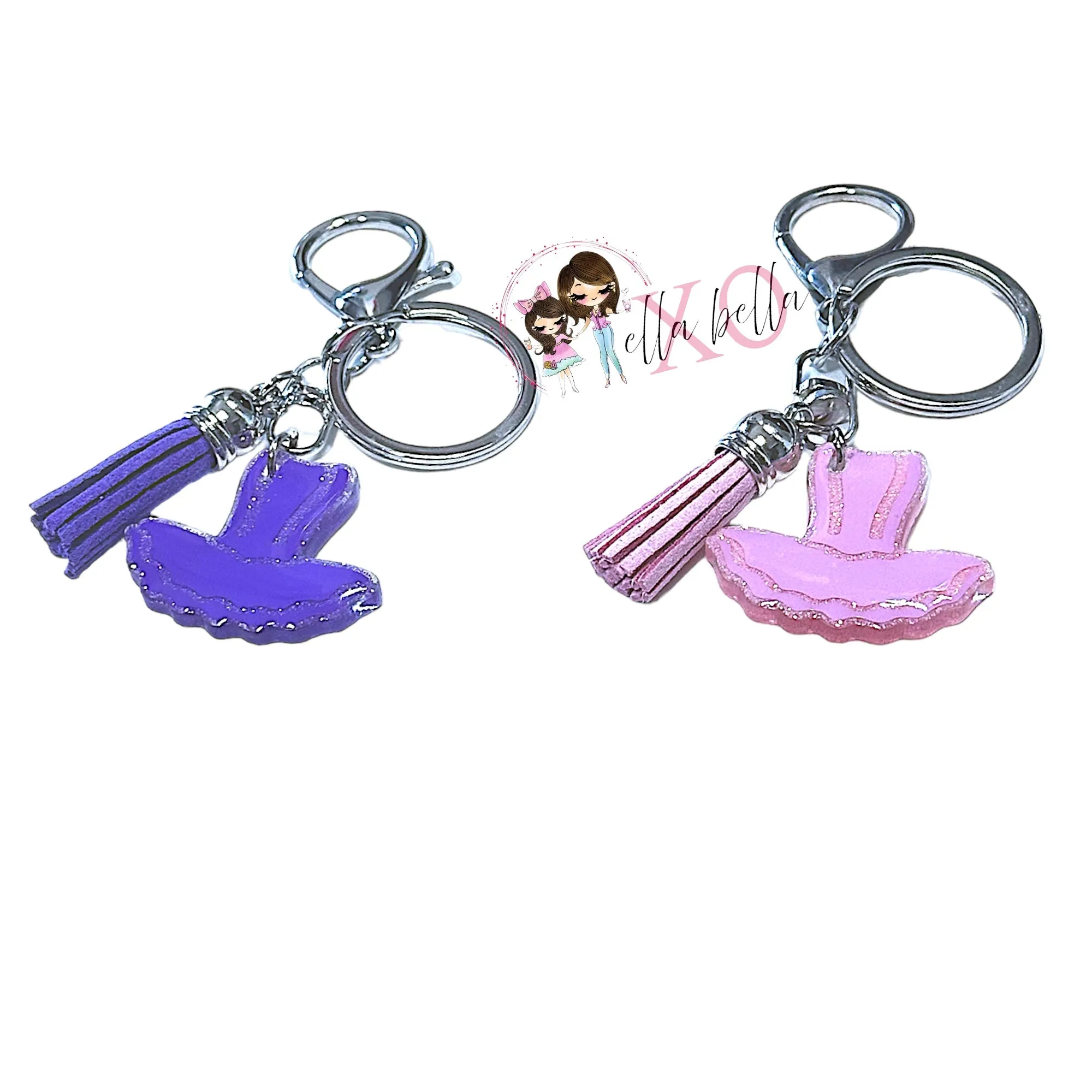 Tutu Mini Keychain/Bag Charm