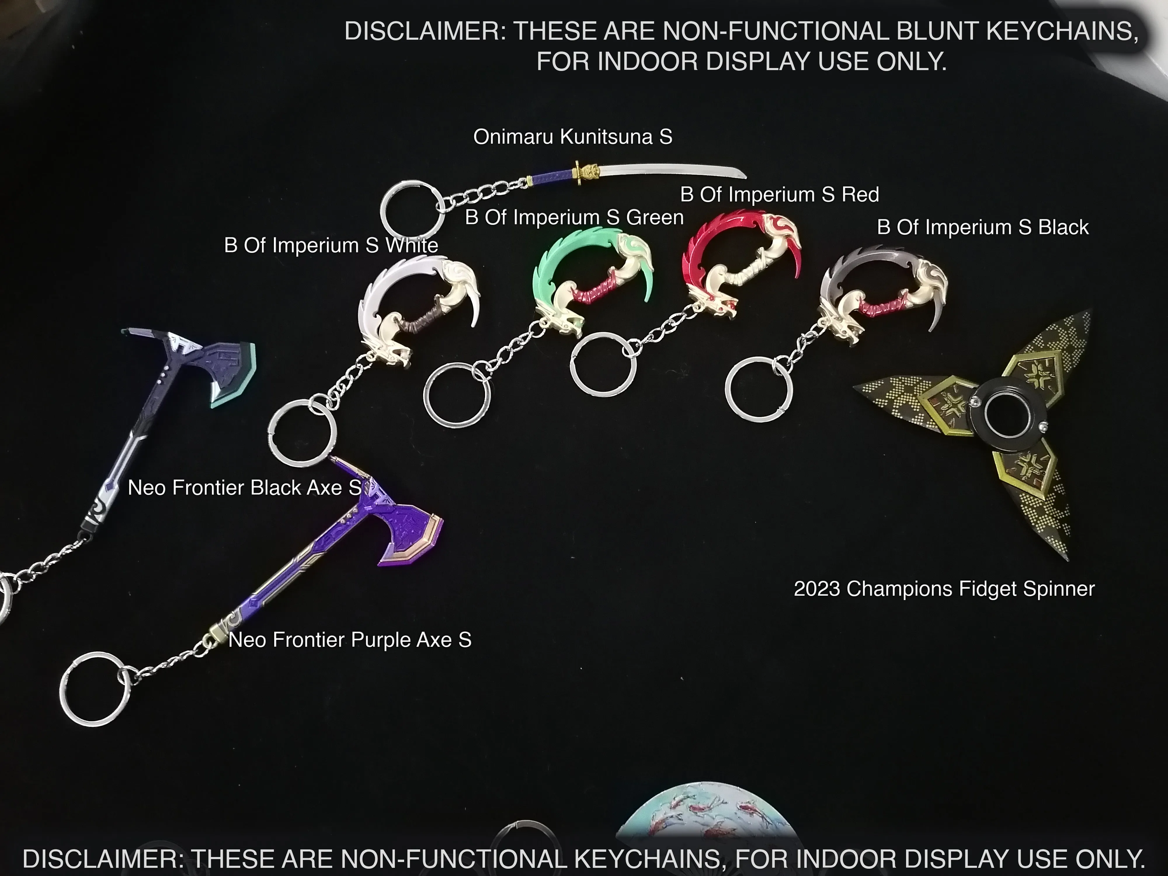 Valorant Keychains Blunt Prop Cosplay Fanart Display (etsy)