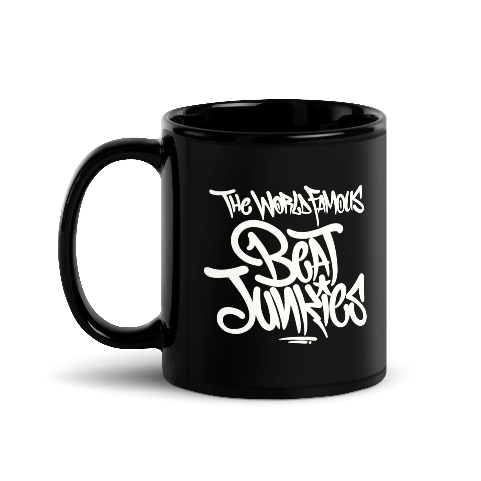 WFBJ Black Glossy Mug