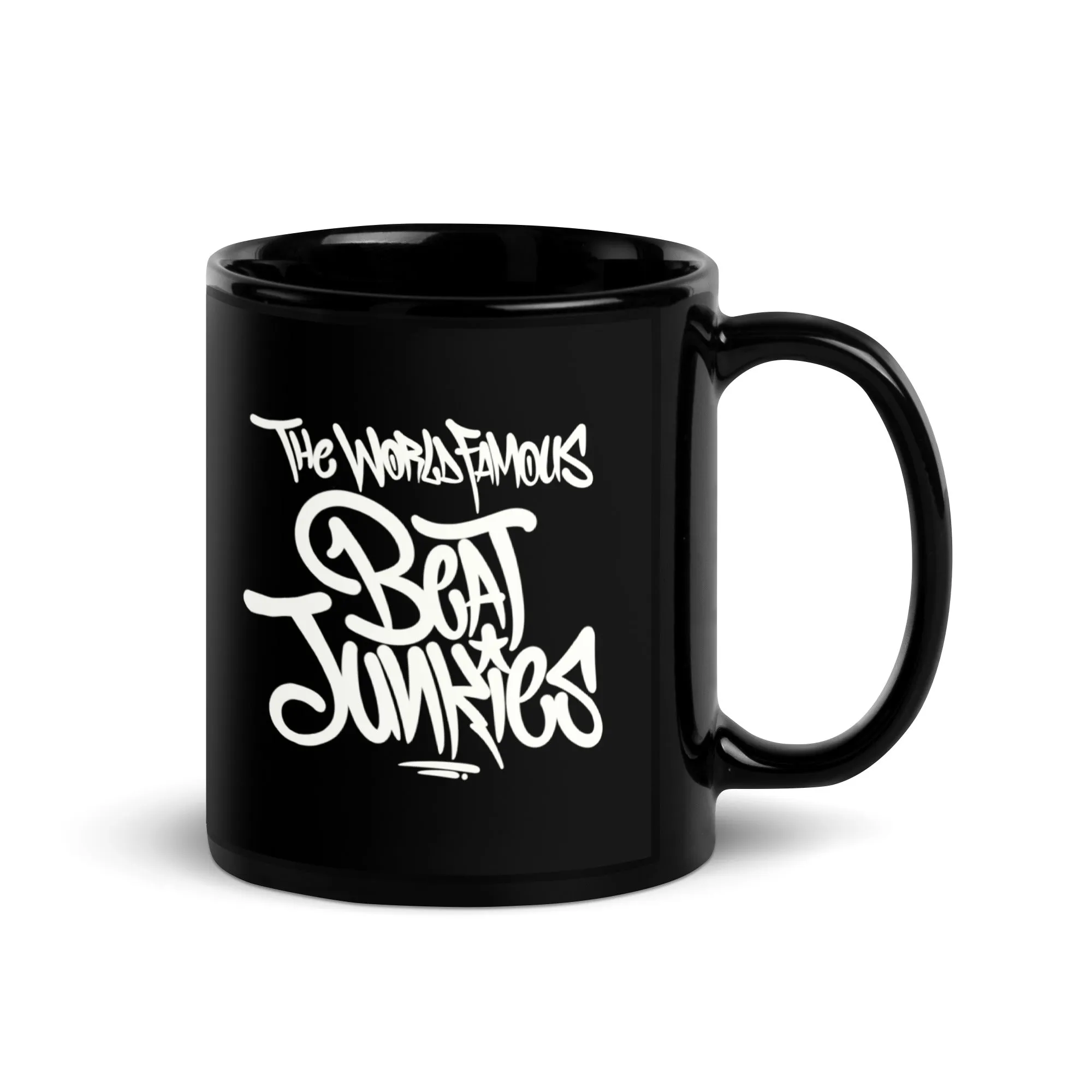 WFBJ Black Glossy Mug