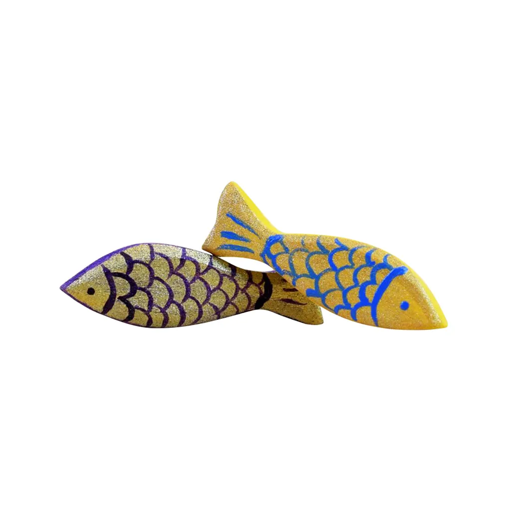 Wooden Purple Trout