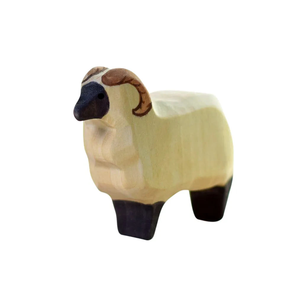 Wooden Ram Standing