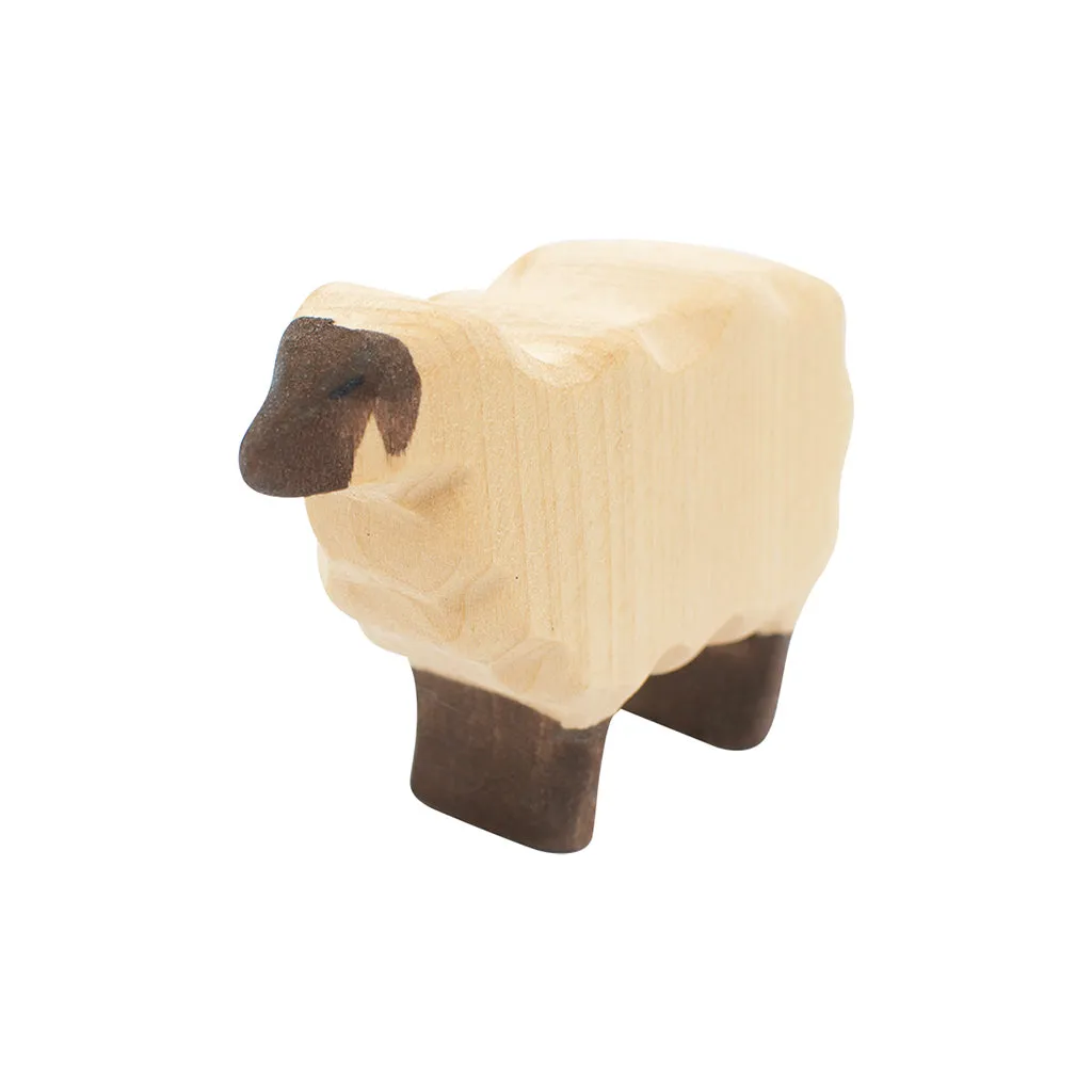 Wooden Sheep Standing