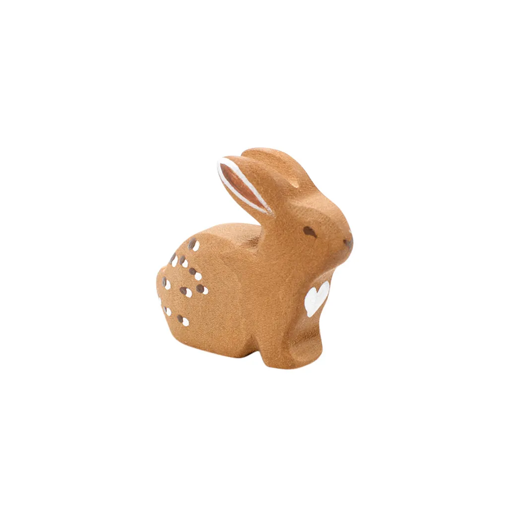 Wooden Sitting Rabbit