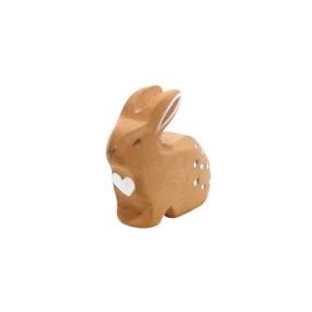 Wooden Sitting Rabbit