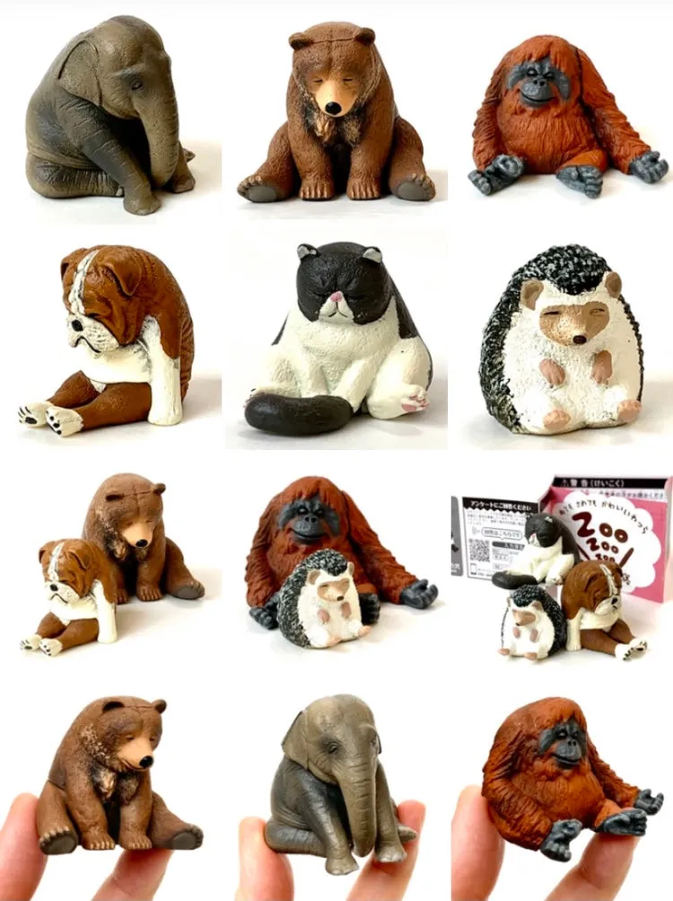 X 70881 SLEEPY ANIMAL FIGURINES Vol. 1-DISCONTINUED