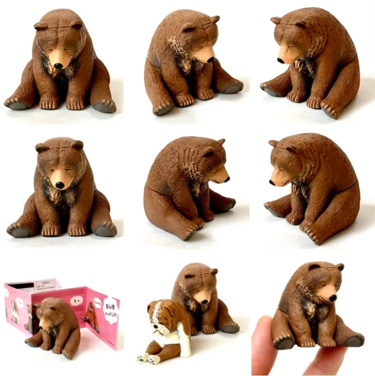 X 70881 SLEEPY ANIMAL FIGURINES Vol. 1-DISCONTINUED