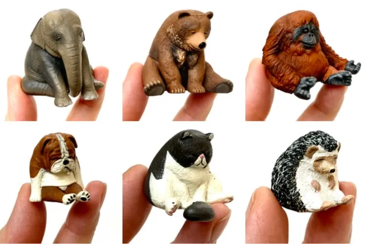 X 70881 SLEEPY ANIMAL FIGURINES Vol. 1-DISCONTINUED