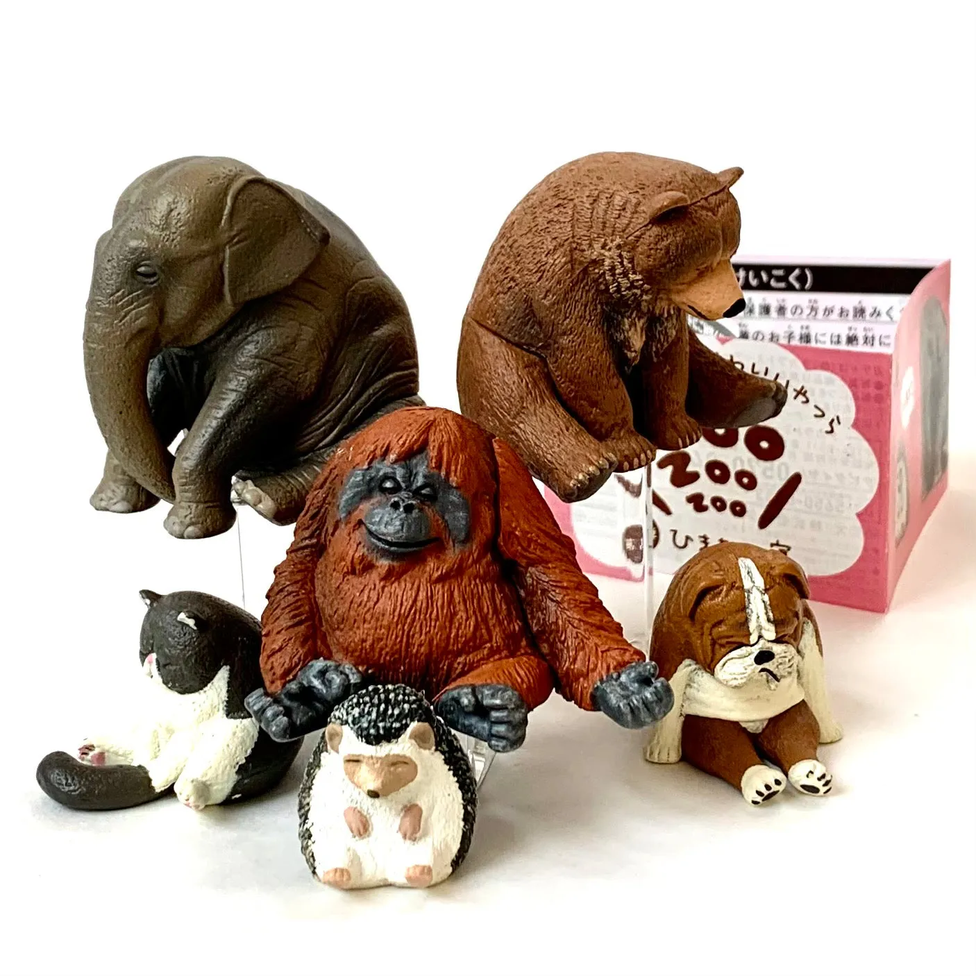 X 70881 SLEEPY ANIMAL FIGURINES Vol. 1-DISCONTINUED